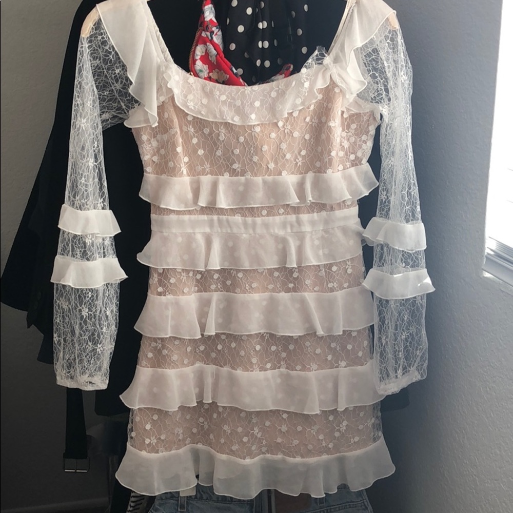 Forever 21 white lace dress
